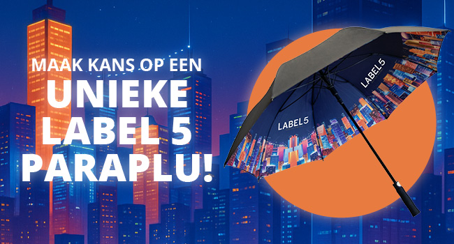 Label 5 paraplu